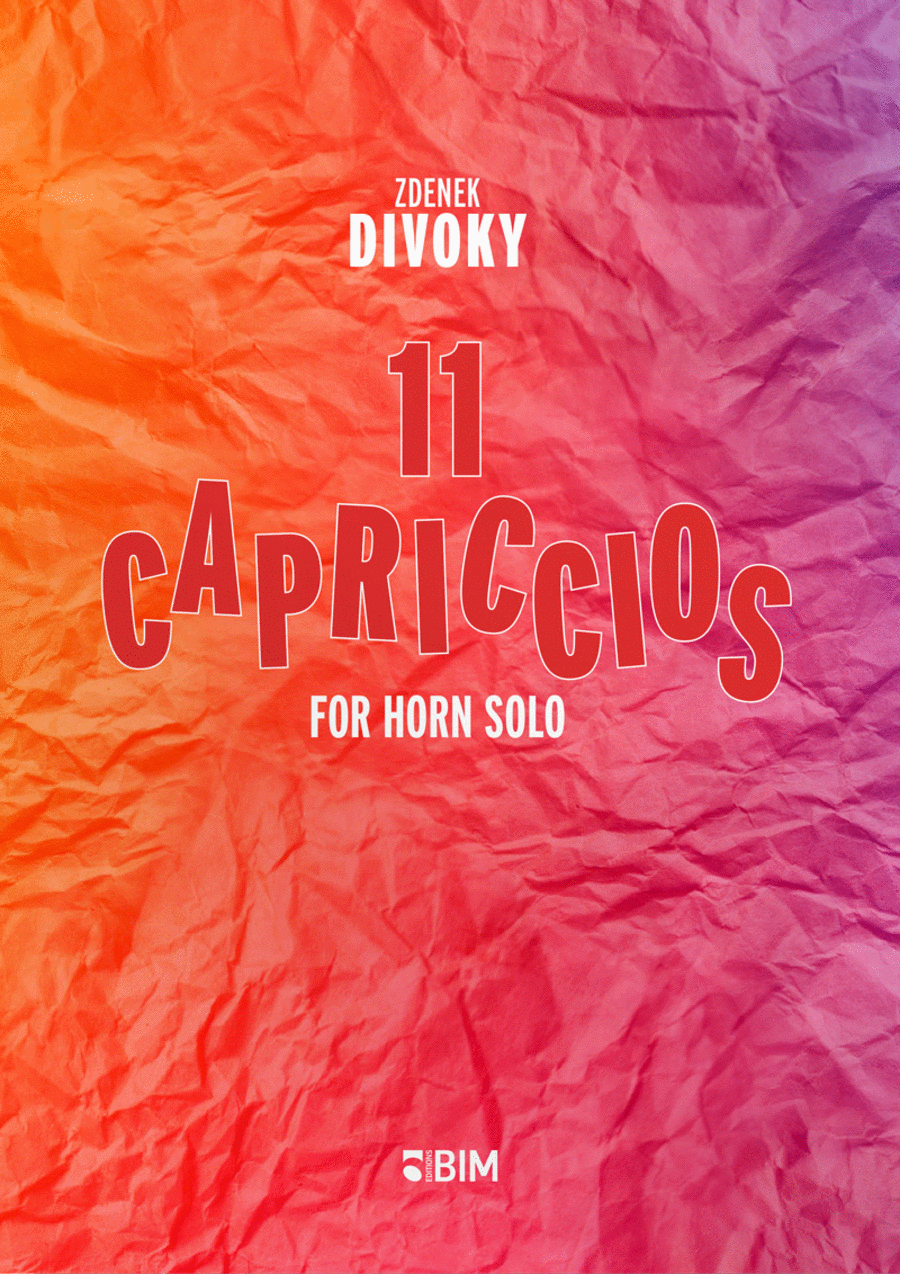 11 Capriccios Horn Solo scores gallery preview page 1
