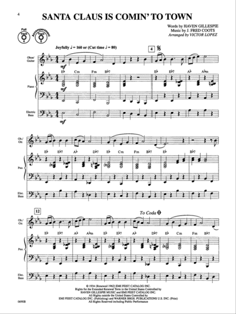 Flex-Ability Holiday -- Solo-Duet-Trio-Quartet with Optional Accompaniment Small Ensemble scores gallery preview page 4