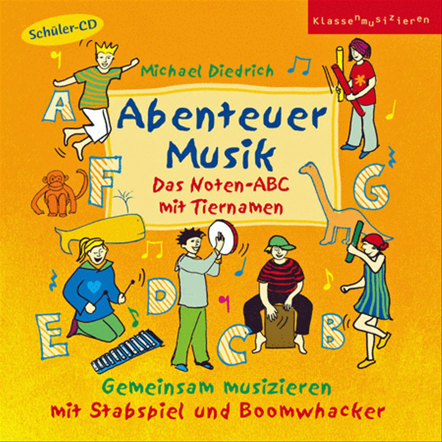 Abenteuer Musik - Das Noten-ABC mit Tiernamen CD scores gallery preview page 1