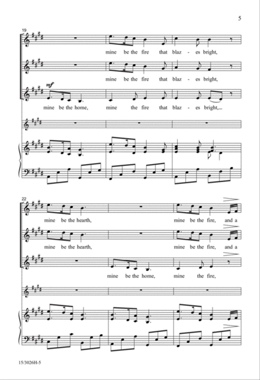 A Circle of Friends A Circle of Friends SSA scores gallery preview page 5