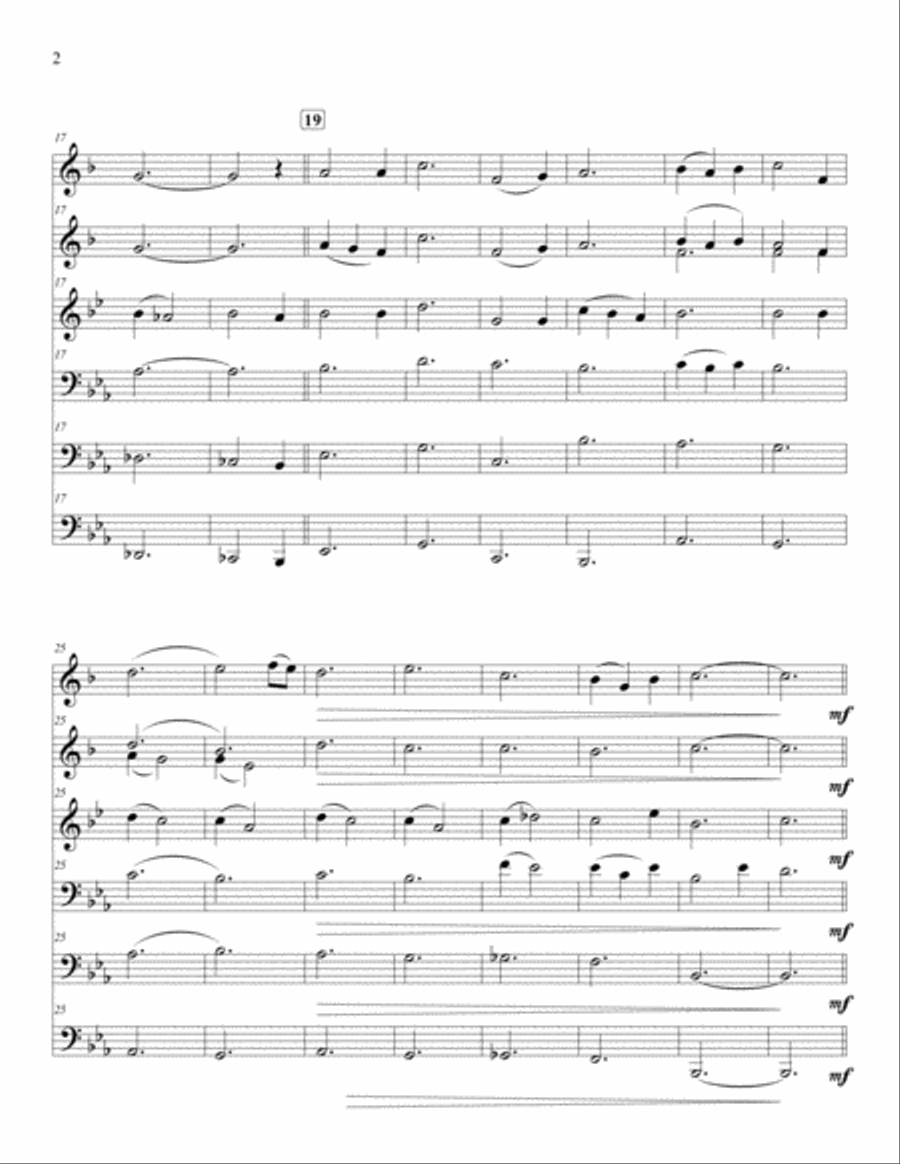 All Is Well Brass Ensemble scores gallery preview page 2
