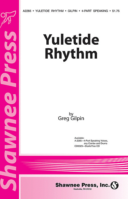 Yuletide Rhythm Studio Trax CD