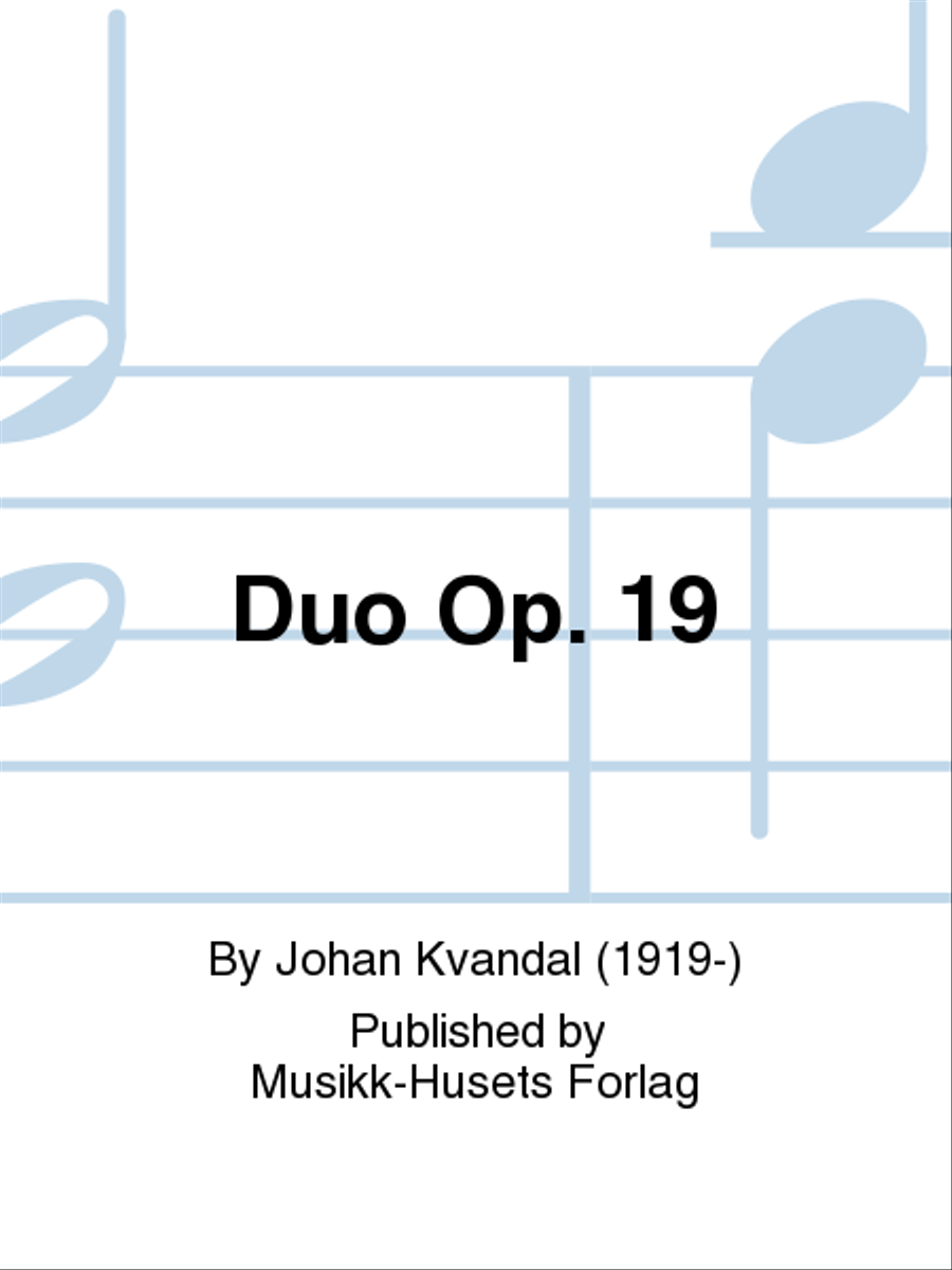 Duo Op. 19 Cello scores gallery preview page 1