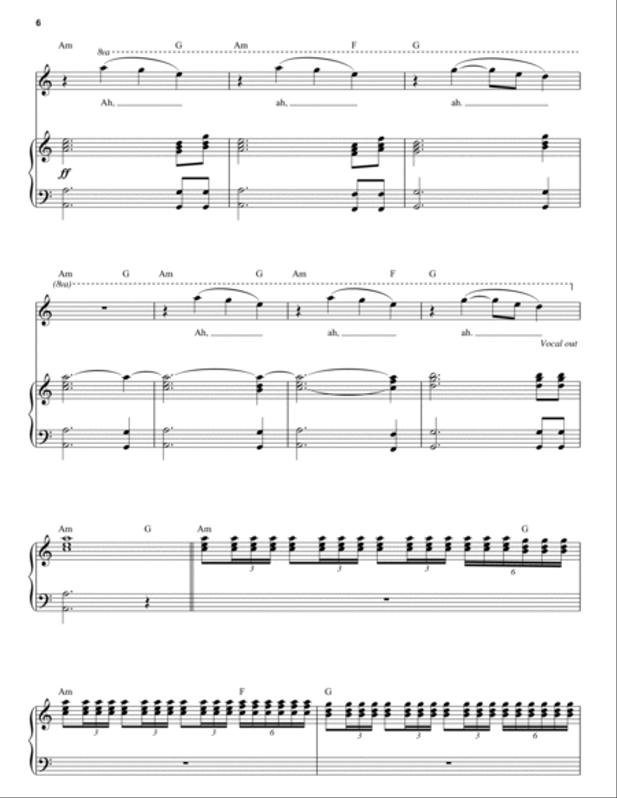 Child In Time Piano scores gallery preview page 6
