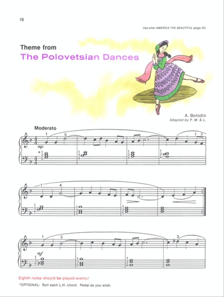 Alfred's Basic Piano Course Recital Book, Level 4 Piano Method scores gallery preview page 7