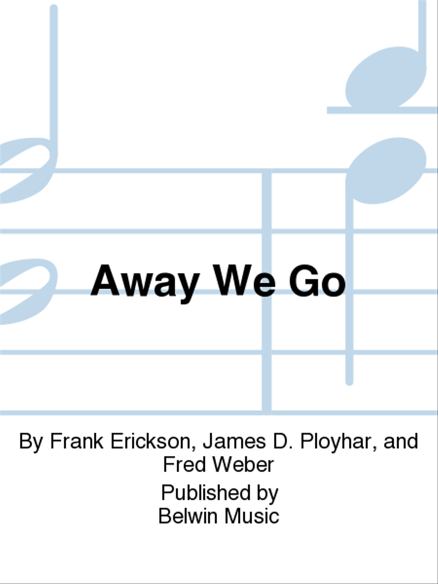 Away We Go Concert Band Methods scores gallery preview page 1