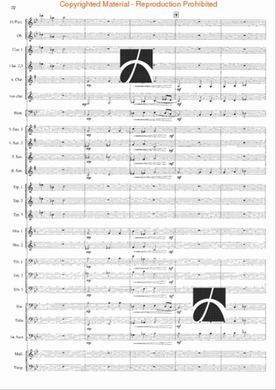 Tone Studies for Band Tone Studies for Band Concert Band scores gallery preview page 17