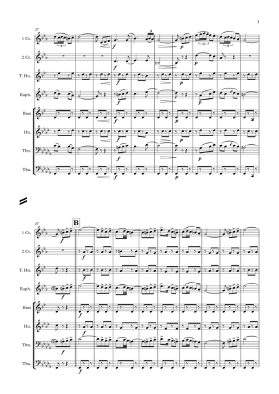 Amparito Roca Amparito Roca Euphonium scores gallery preview page 3