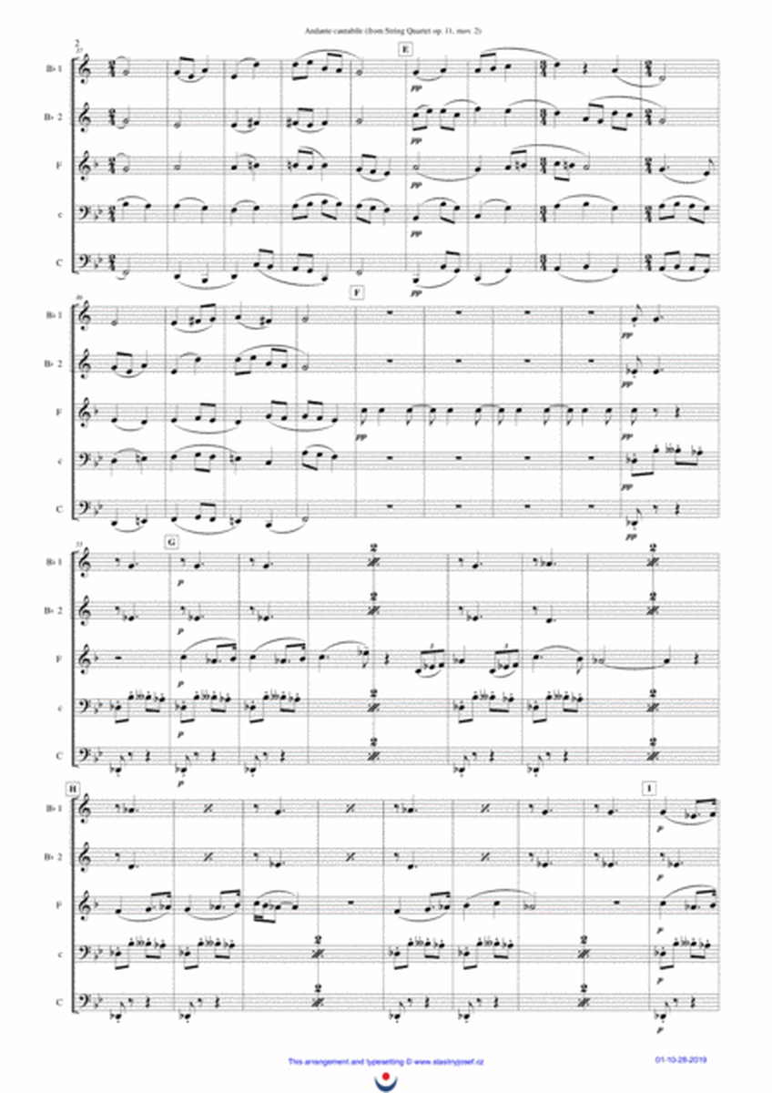 Andante Cantabile (Tchaikovsky) image number null