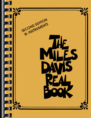 Book cover for The Miles Davis Real Book - Second Edition