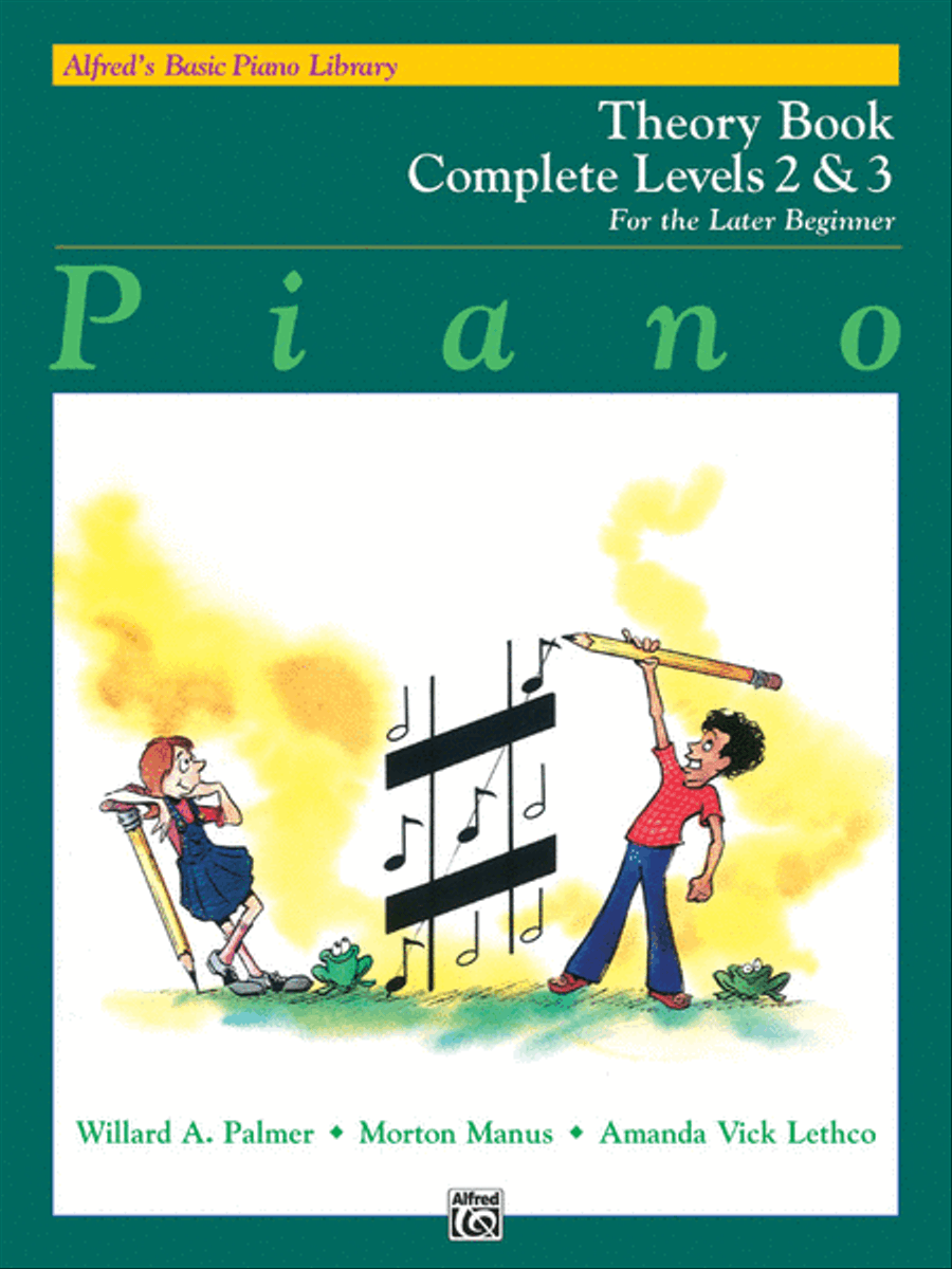 Alfred's Basic Piano Library Theory Complete Piano Method scores gallery preview page 1