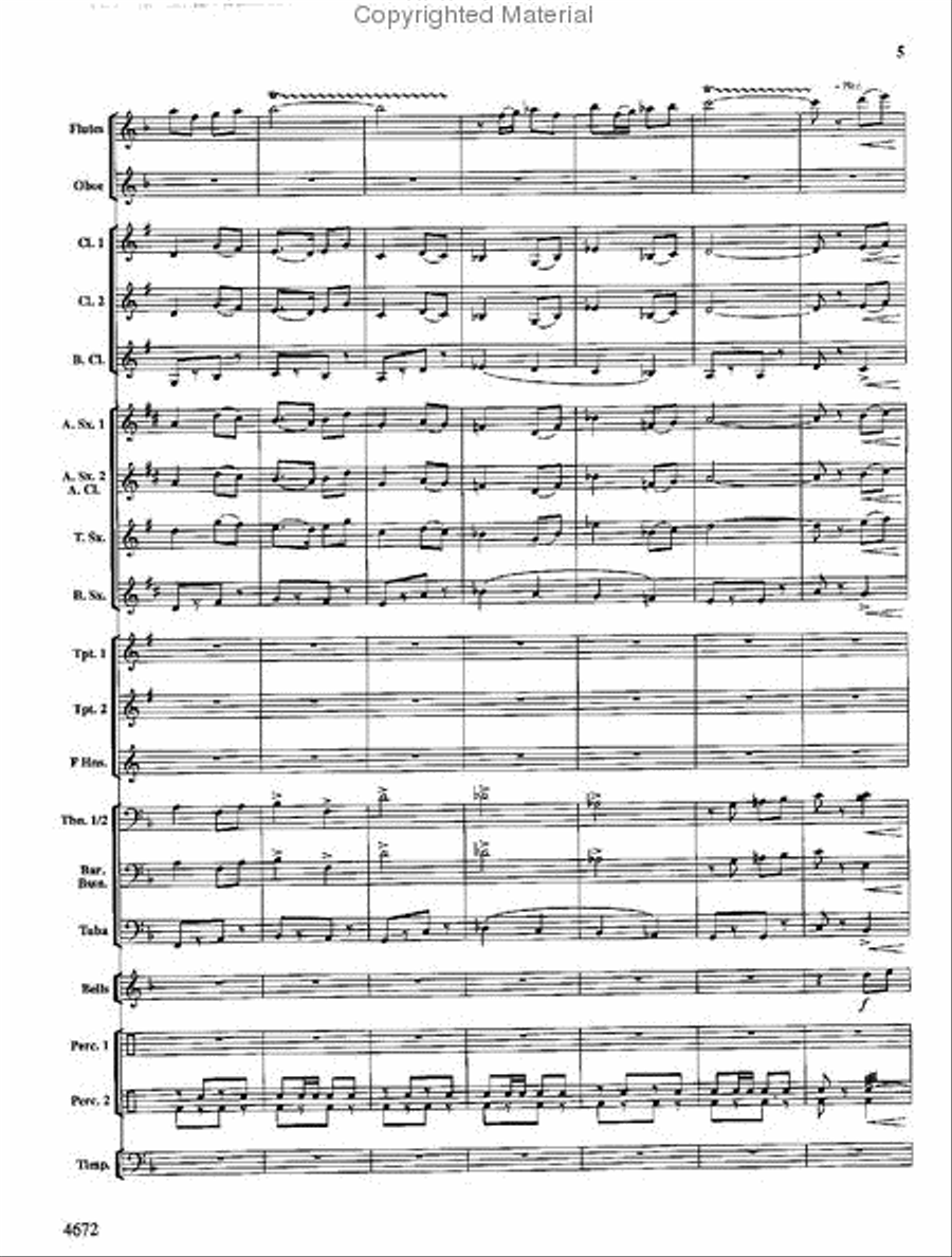 The Pinnacle The Pinnacle Concert Band scores gallery preview page 6
