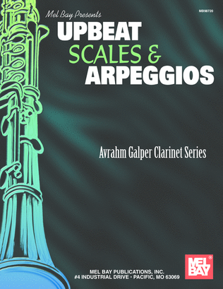 Book cover for Upbeat Scales and Arpeggios