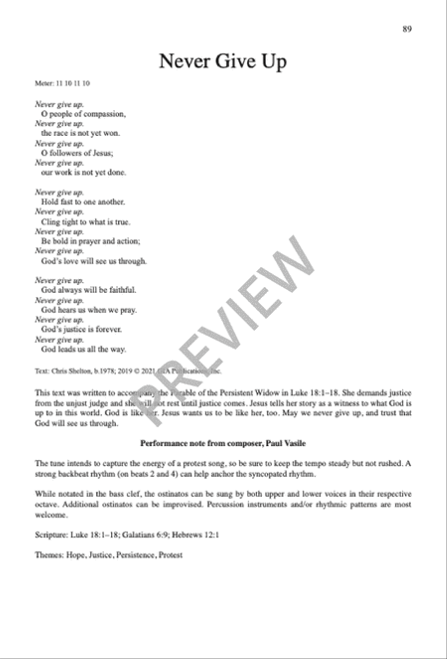 Sing No Empty Alleluias Sacred scores gallery preview page 80