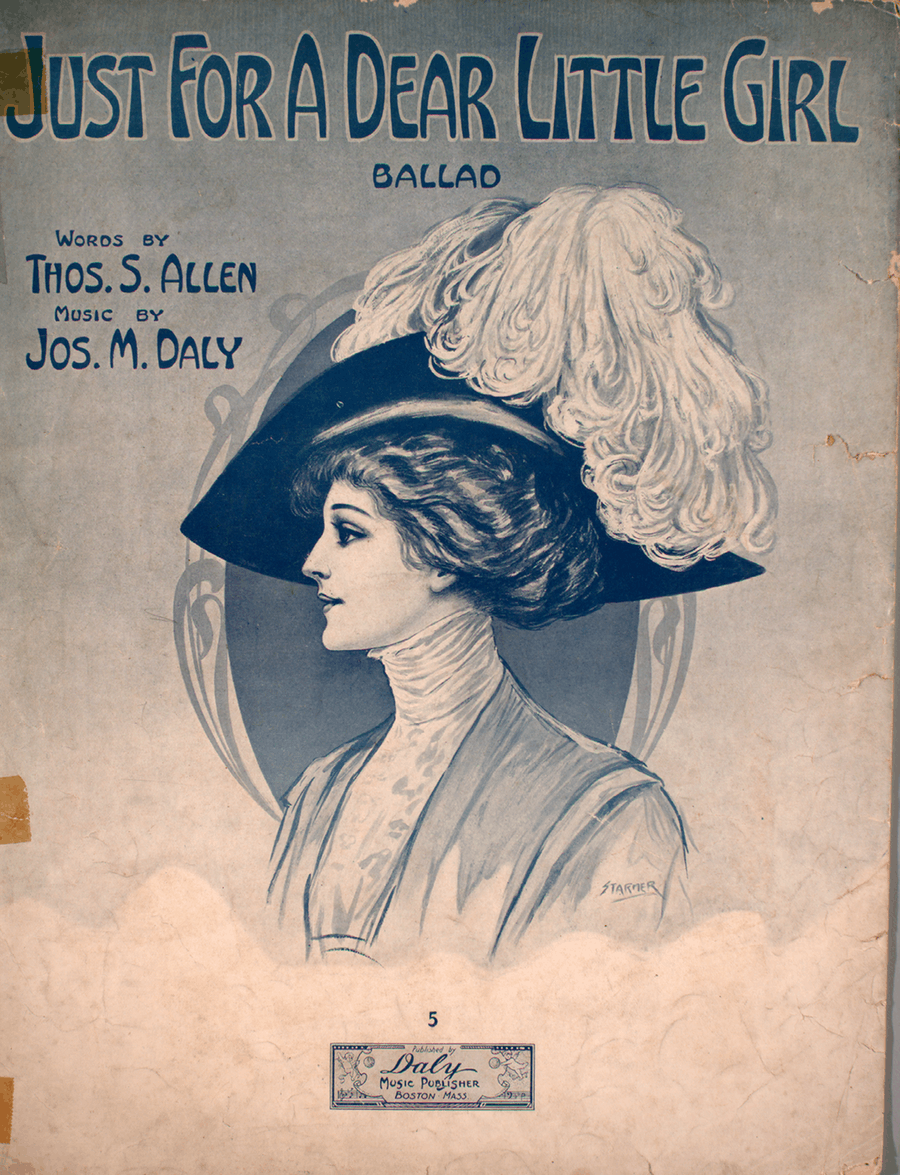 Just For a Dear Little Girl. Ballad