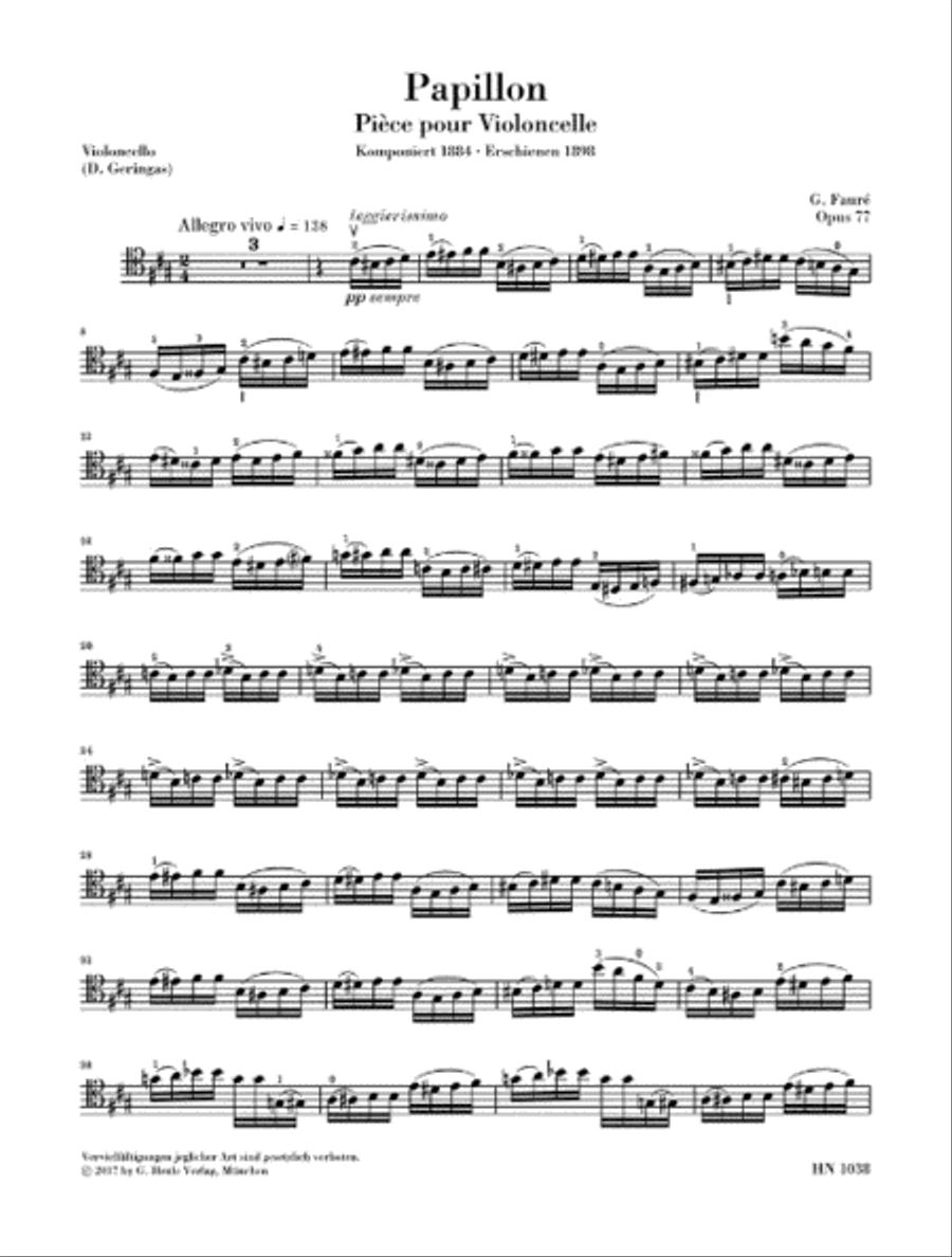 Papillon, Op. 77 Papillon, Op. 77 Piano Accompaniment scores gallery preview page 4