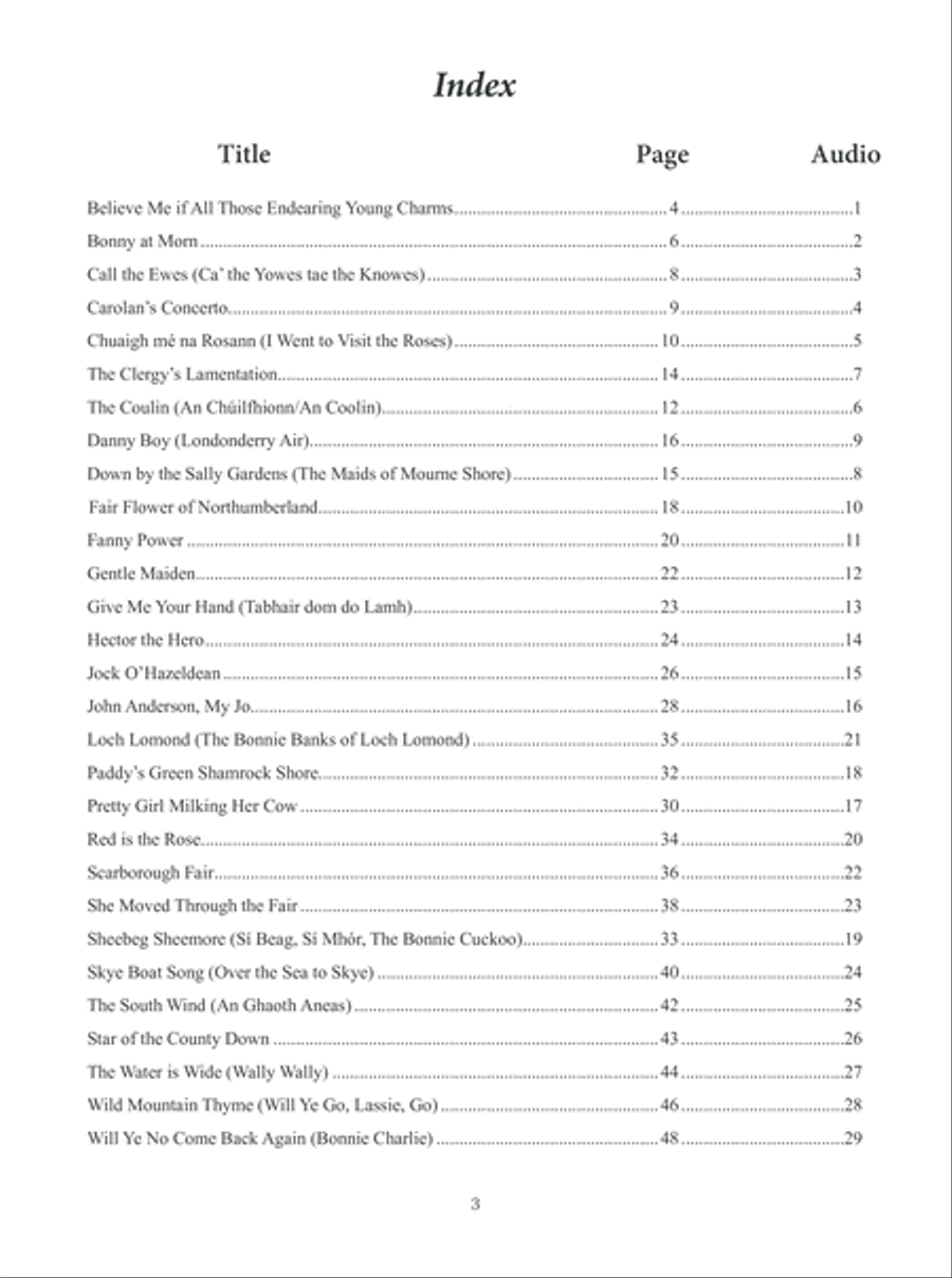 Great Fiddling Tunes - Beautiful Airs & Ballads of the British Isles Violin scores gallery preview page 4