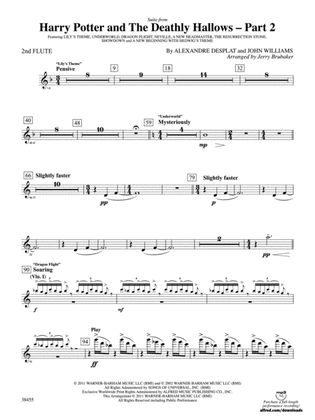 Harry Potter and the Deathly Hallows, Part 2, Suite from: 2nd Flute