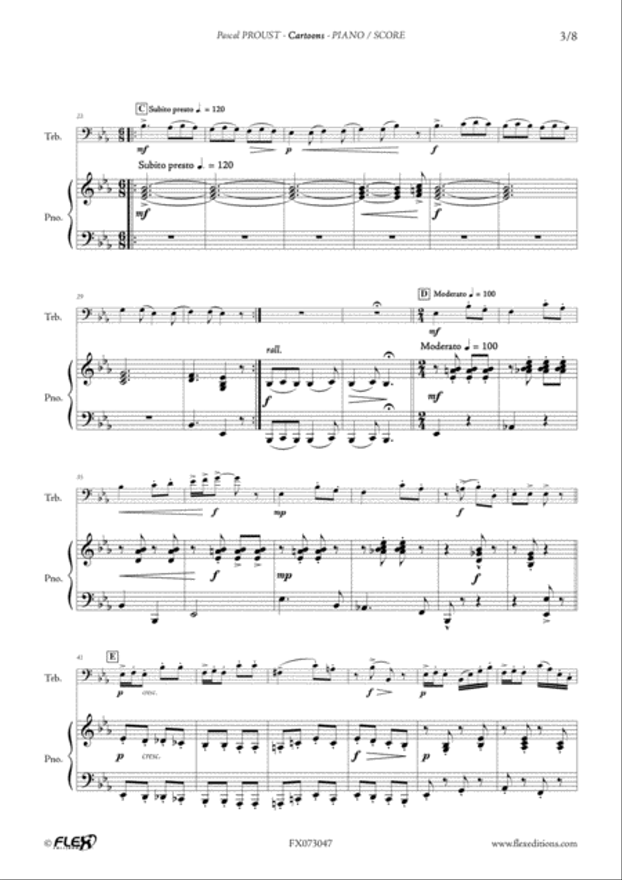 Cartoons Cartoons Piano Accompaniment scores gallery preview page 3