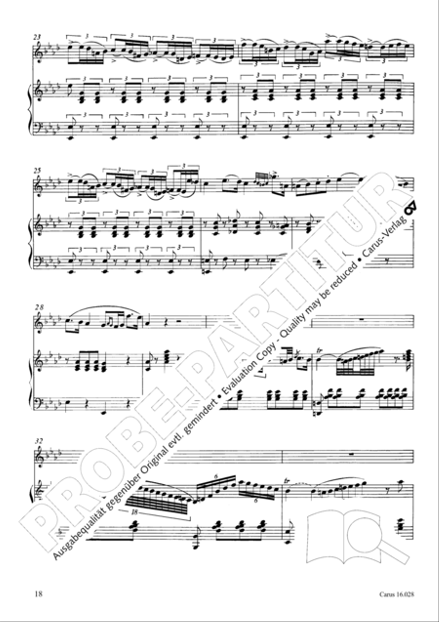 Sonata for English Horn English Horn scores gallery preview page 19