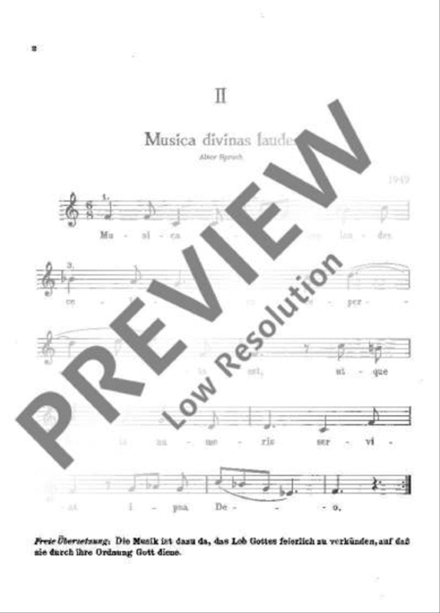 Vier Kanons Women's Choir scores gallery preview page 3