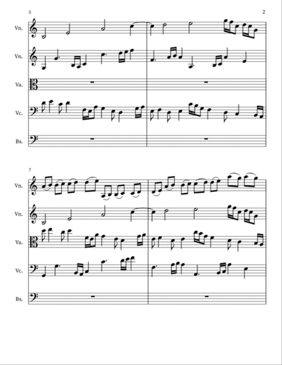 Confection 9 Bass Clarinet scores gallery preview page 2