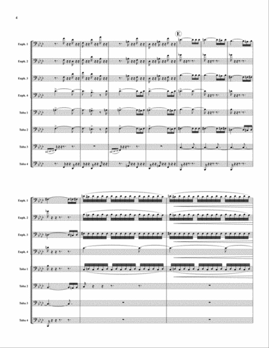 The Sorcerer's Apprecntice Euphonium scores gallery preview page 4