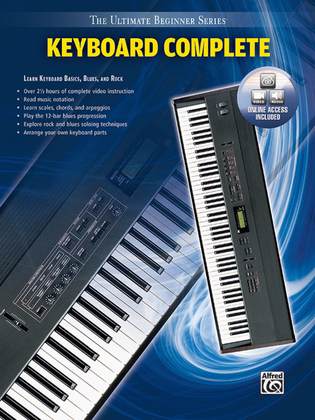 Book cover for Ultimate Beginner Keyboard Complete