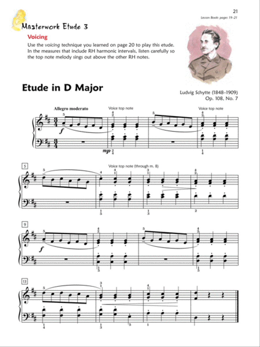 Premier Piano Course Technique, Book 6 Piano Method scores gallery preview page 7
