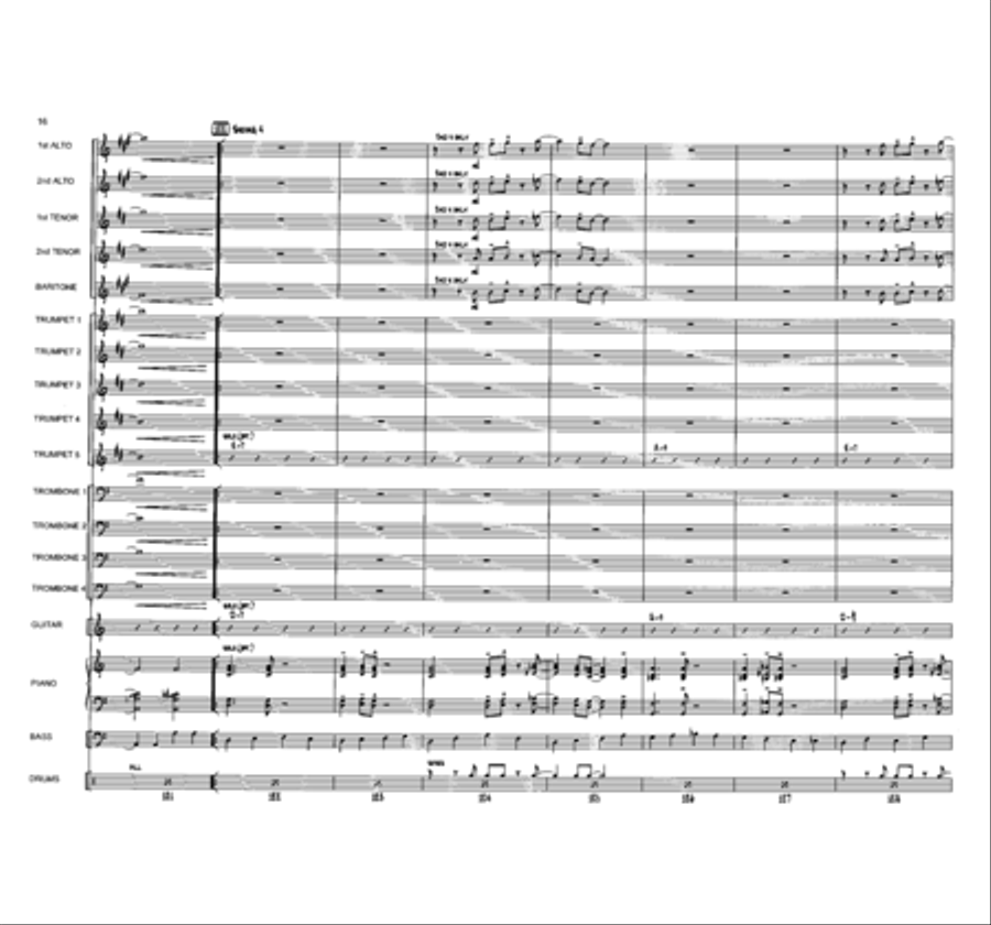 Northern Encounter Jazz Ensemble scores gallery preview page 17