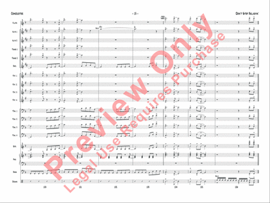 Don't Stop Believin' Jazz Ensemble scores gallery preview page 16