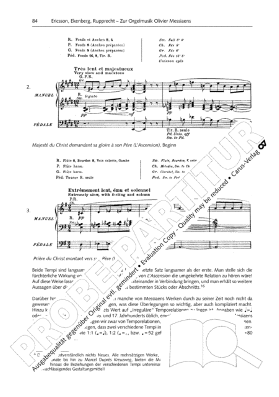 Orgelschule zur historischen Auffuhrungspraxis Organ Solo scores gallery preview page 85
