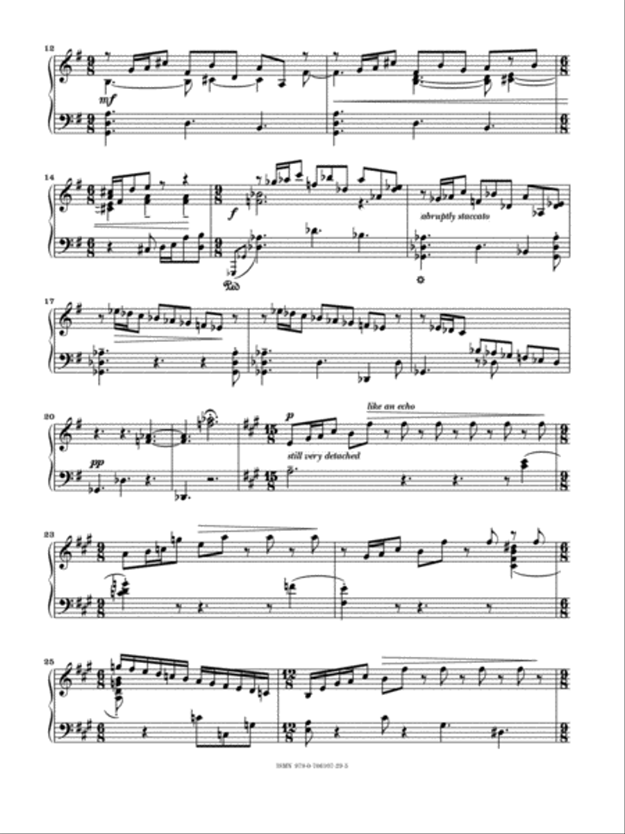 Ian Ring - Opus Arcana - 19 - Sun Piano Solo scores gallery preview page 4