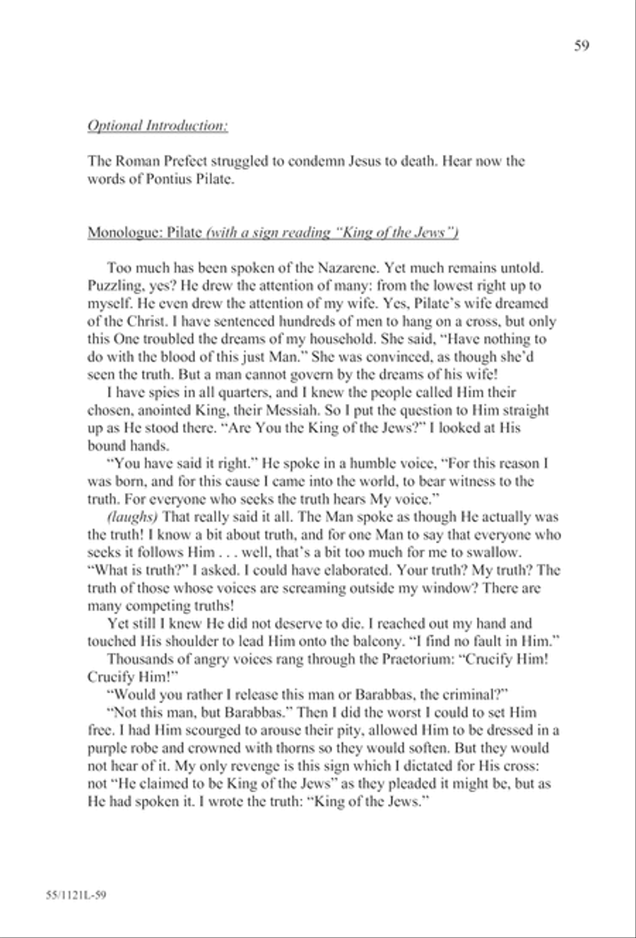 Touched by the Christ Touched by the Christ 3-Part scores gallery preview page 60