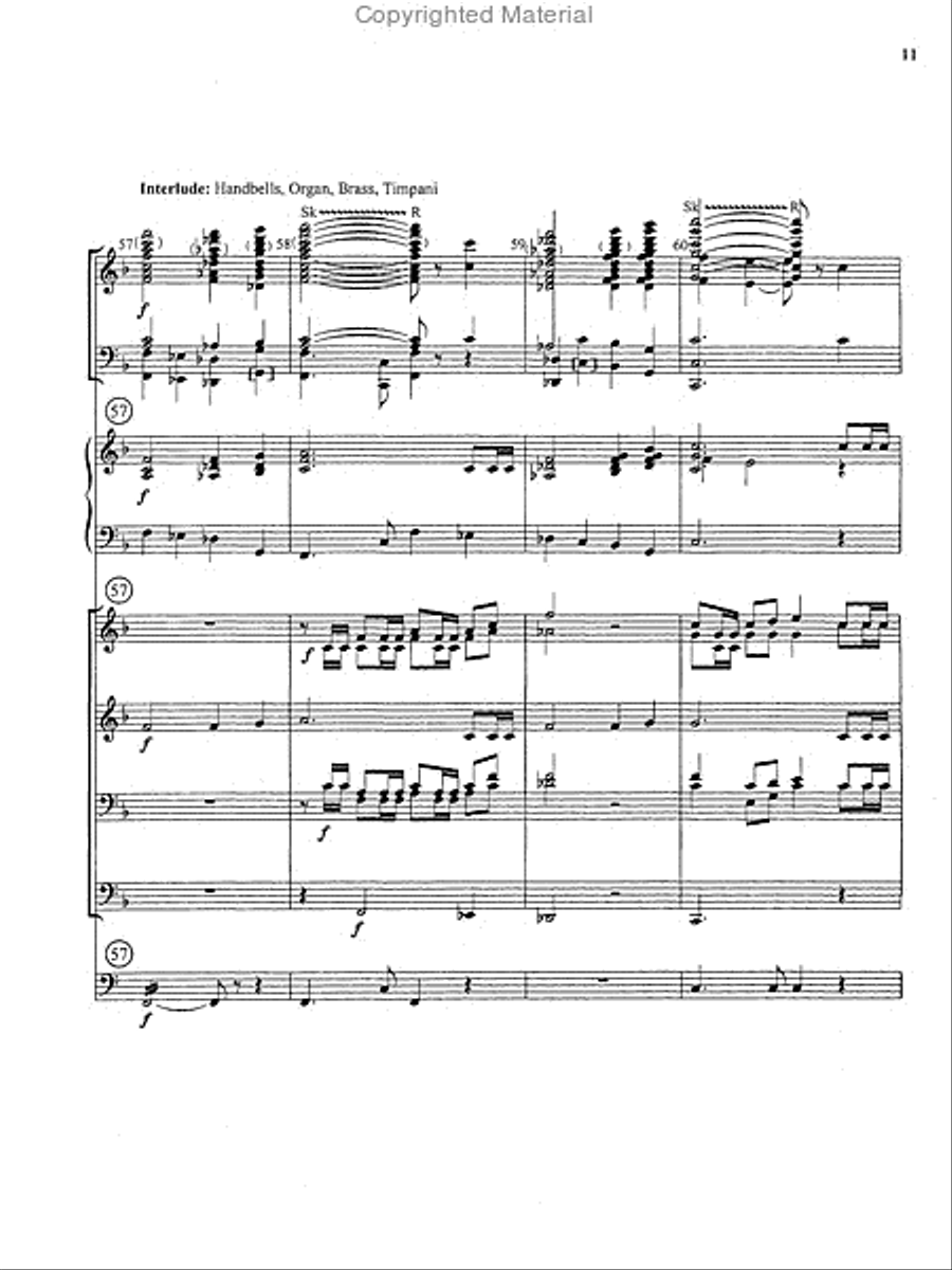 Christ the Lord Is Risen Today (Full Score)