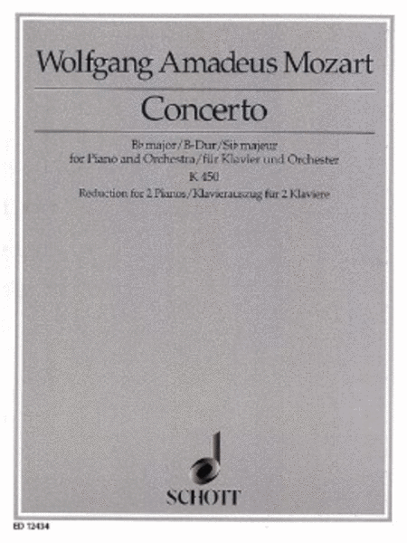 Concerto No. 15 Bb Major KV450