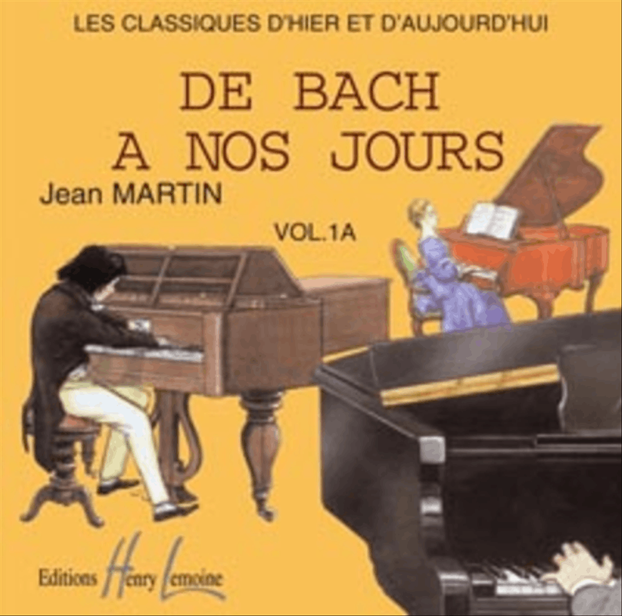 De Bach a nos jours - Volume 1A Piano Solo scores gallery preview page 1