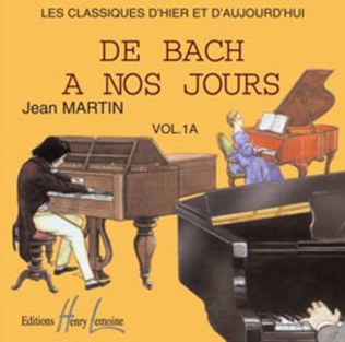 Book cover for De Bach a nos jours - Volume 1A