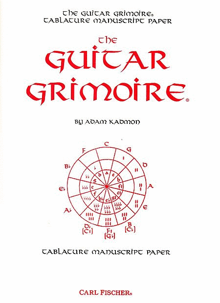 Manuscript Paper-Guitar Grimoire
