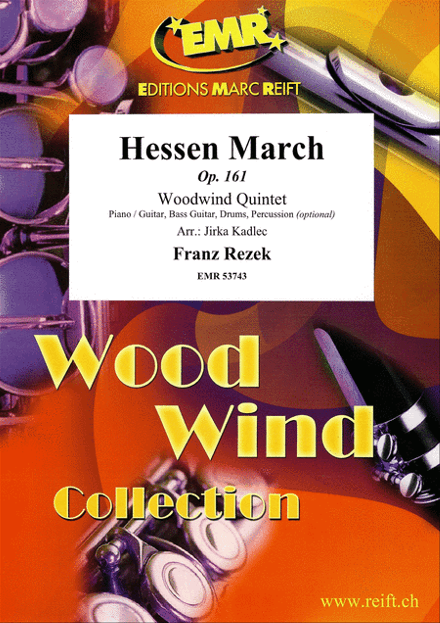 Hessen March Hessen March Woodwind Quintet scores gallery preview page 1