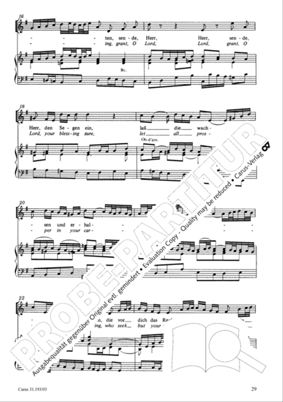 You portals of Zion (Ihr Tore zu Zion) SA scores gallery preview page 29