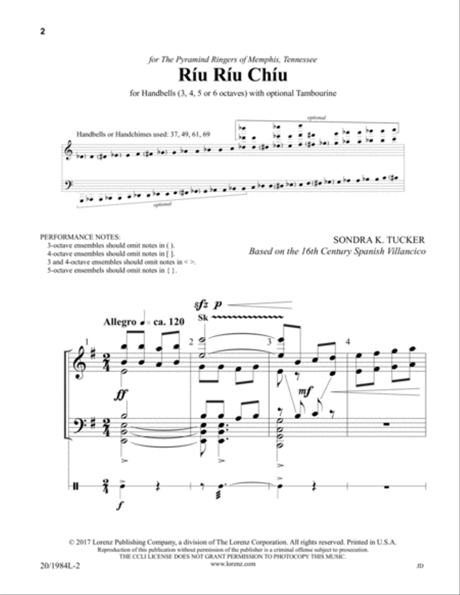 Riu Riu Chiu 5-Octaves scores gallery preview page 2