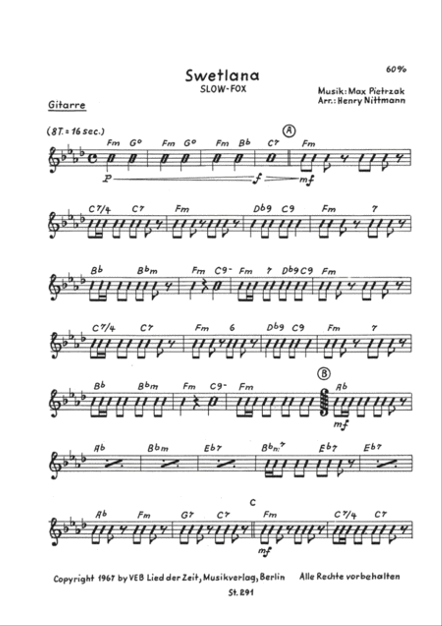 Swetlana Tenor Saxophone scores gallery preview page 2