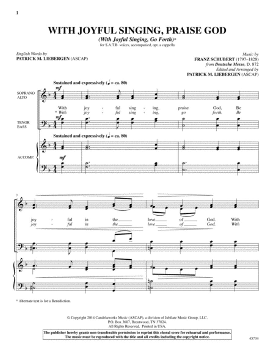 Instant Introits and Amens Choir scores gallery preview page 9
