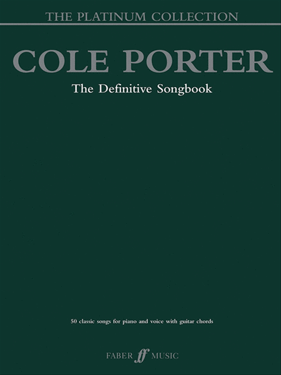 Cole Porter: The Definitive Songbook Piano, Vocal, Guitar scores gallery preview page 1