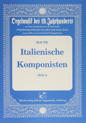 Italian composers I (Italienische Komponisten I)