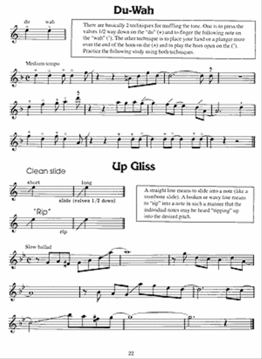 Complete Jazz Trumpet Book Bugle scores gallery preview page 2