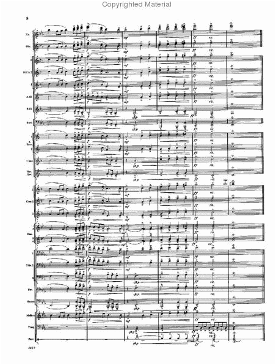 Romanesque Romanesque Concert Band scores gallery preview page 9