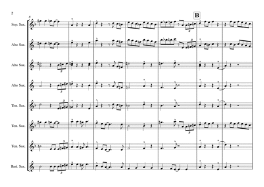 Big Spender Small Ensemble scores gallery preview page 2