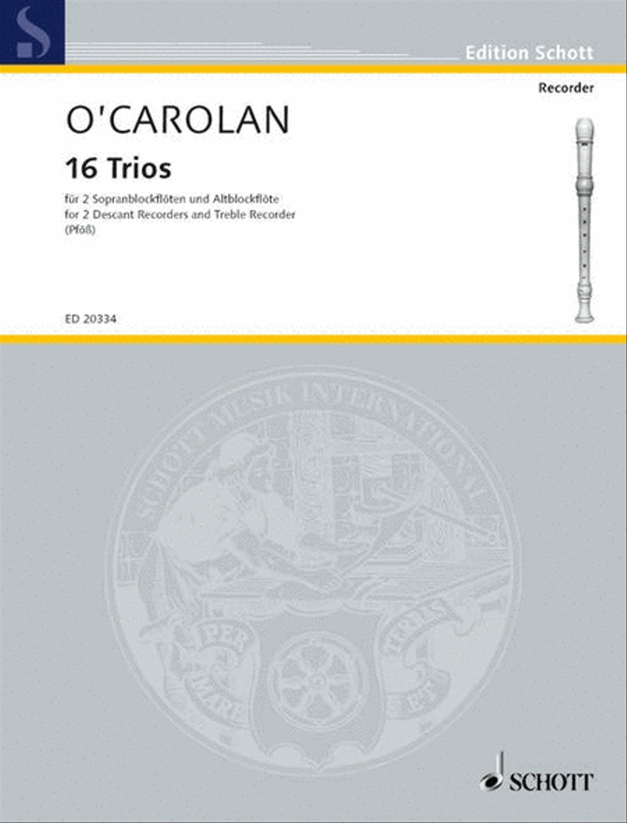 16 Trios Alto Recorder scores gallery preview page 1